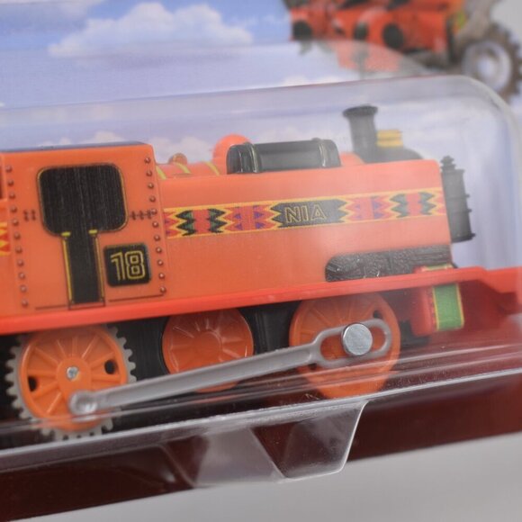 Nia18 & Tender Motorized Trackmaster Revolution Train Tank Engine Sealed New - Picture 9 of 10